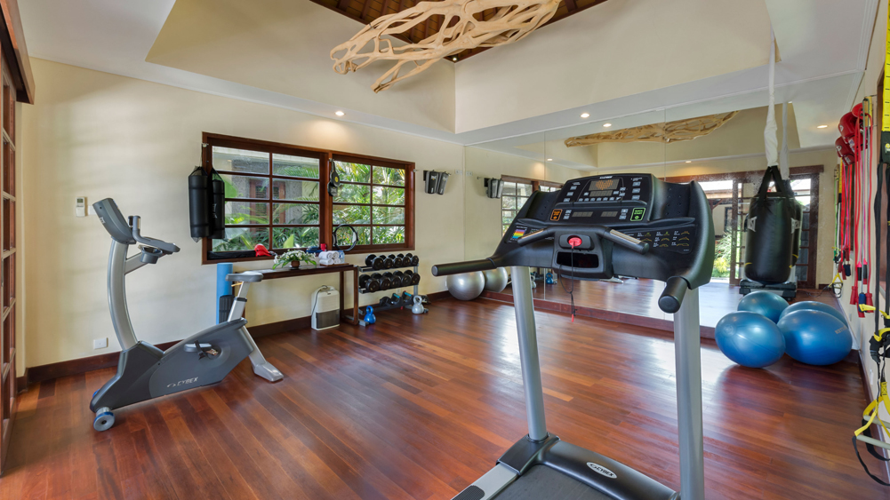 Villa San - Fully equipped gym area